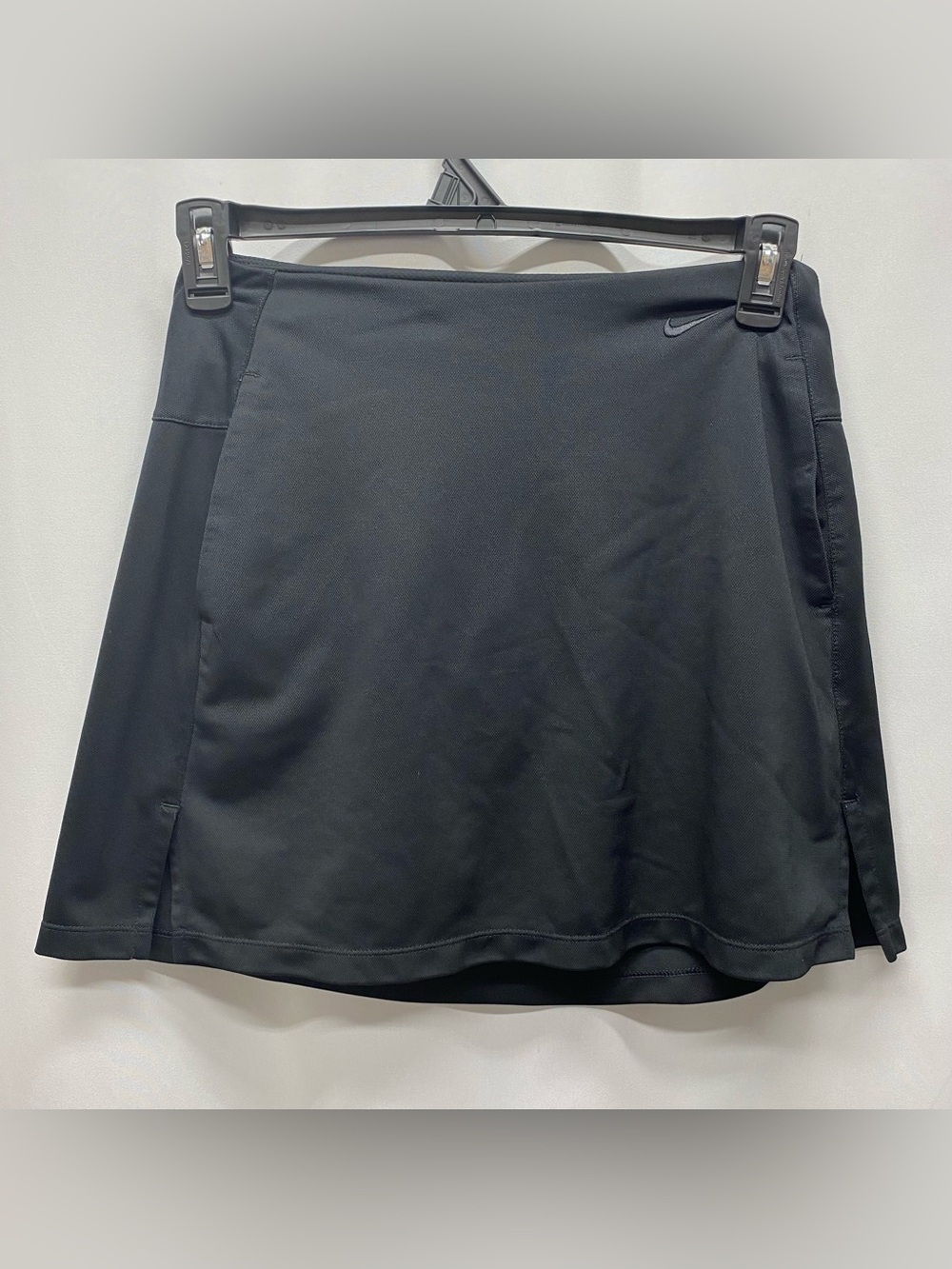 Nike Skort Small Black Dri Fit Mini A Line Performance Stretch Skirt Women